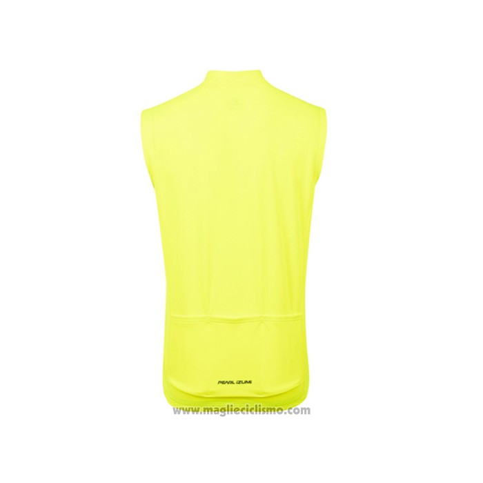 2021 Gilet Antivento Pearl Izumi Giallo Manica Corta e Salopette